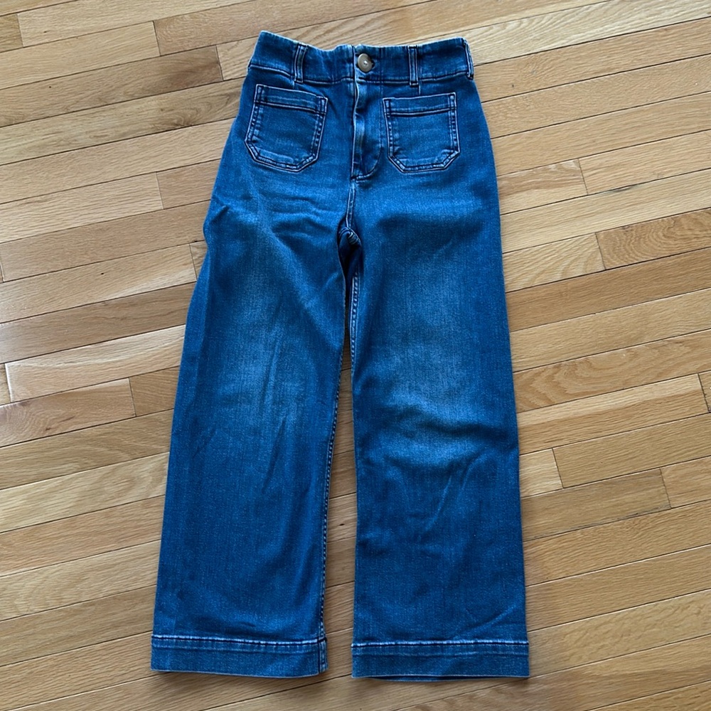 Maeve The Collette Blue Flare & Wide Leg Jeans